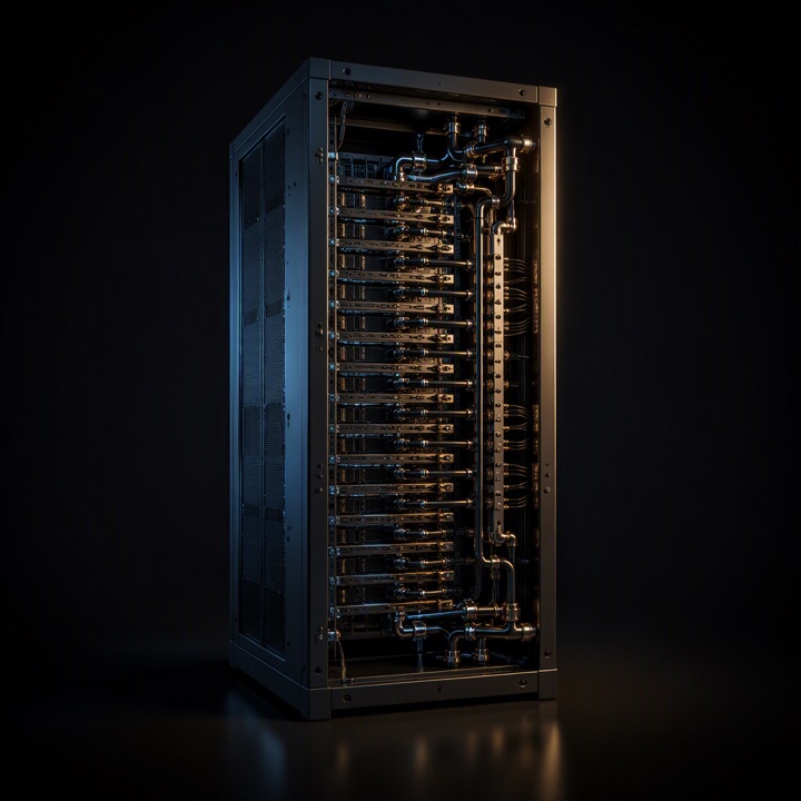 NVIDIA GB200 NVL72 rack