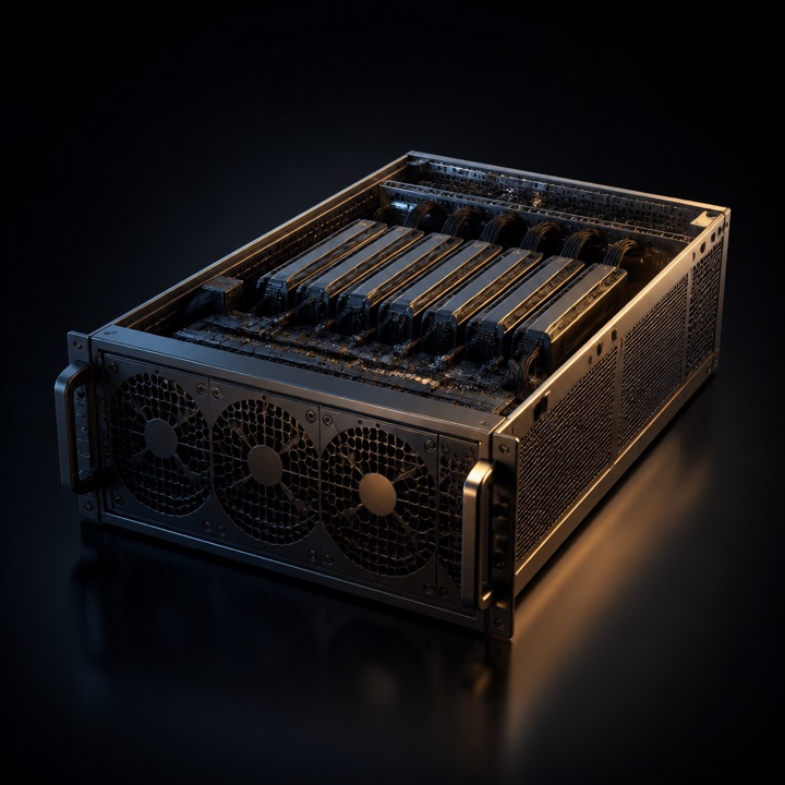 NVIDIA HGX B200 8-GPU server