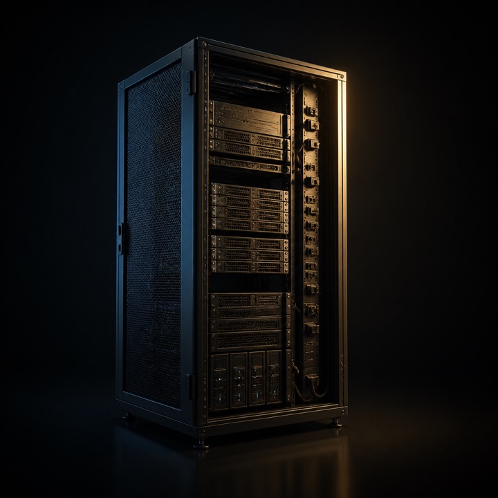 48U server cabinet, 800x1200 mm, mesh door